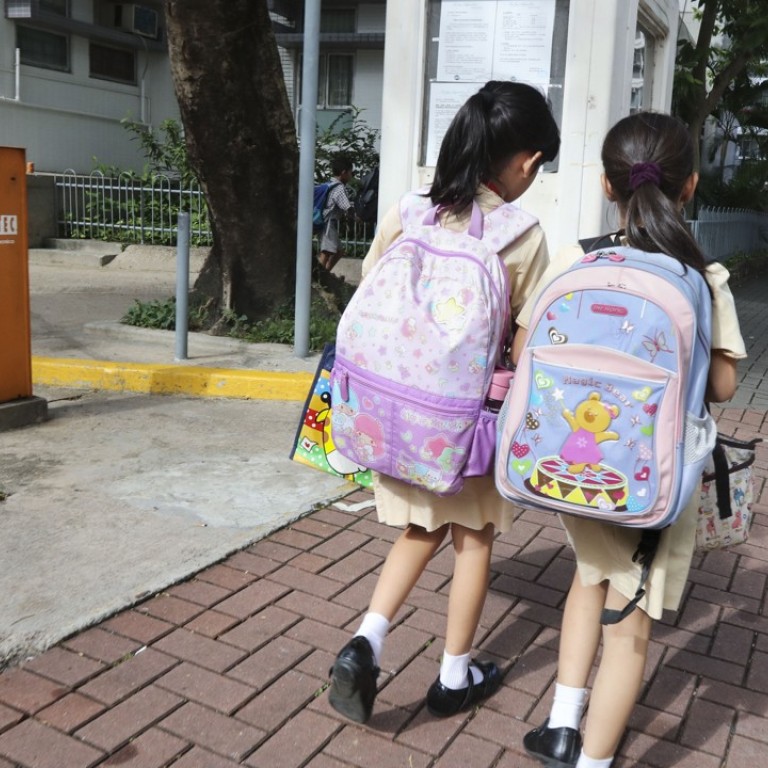 Heavy school bags still a weighty issue South China Morning Post