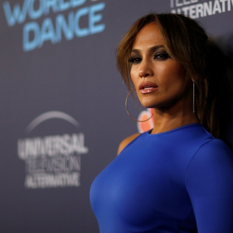 Jennifer Lopez poses at an event for the television series ‘World of Dance’. Photo: REUTERS