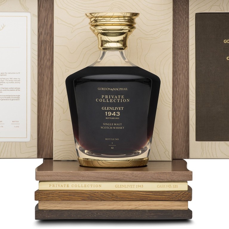 The 70-year-old Glenlivet is limited to 40 decanters worldwide