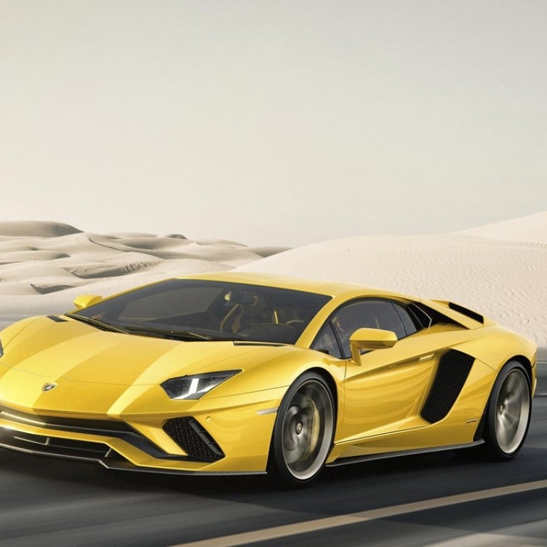 Sales of supercars, including Rolls-Royce, Bentley, McLaren and Lamborghini – including its 2017 Aventador S – have increased by 51 per cent in the past five years. Photo: Lamborghini
