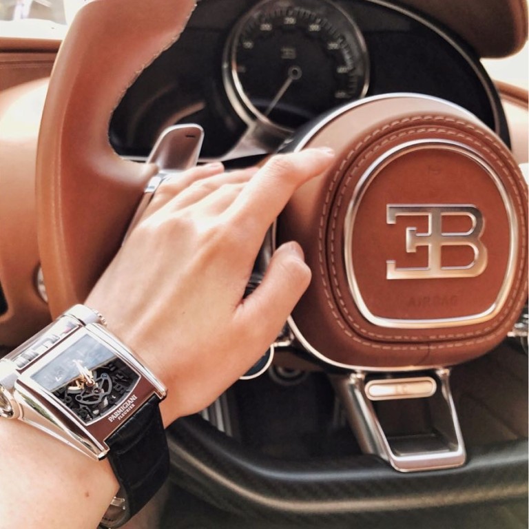 Here is how Parmigiani Fleurier designed the Bugatti supercar
