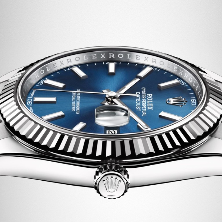 Rolex introduced the 904L steel version of the Oyster Perpetual Datejust 41 model at Baselworld 2017. Photo: Alain Costa