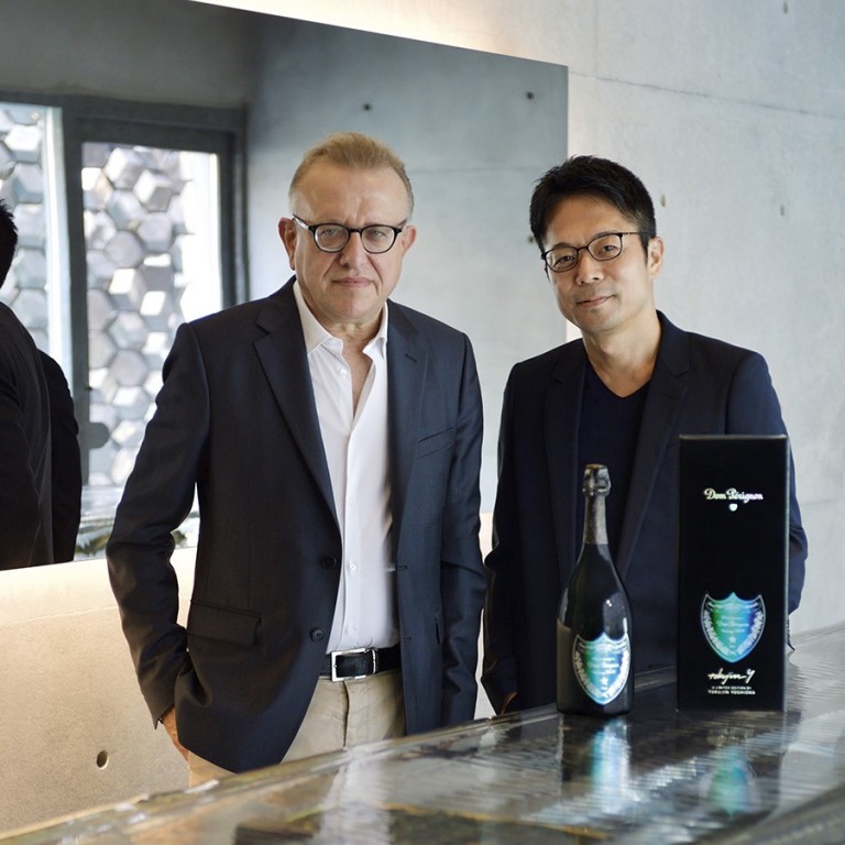 The bottle is housed within a glitzy crystal art piece crafted by Baccarat. The designer captures the beauty of light, colours and energy in the vintage Champagne