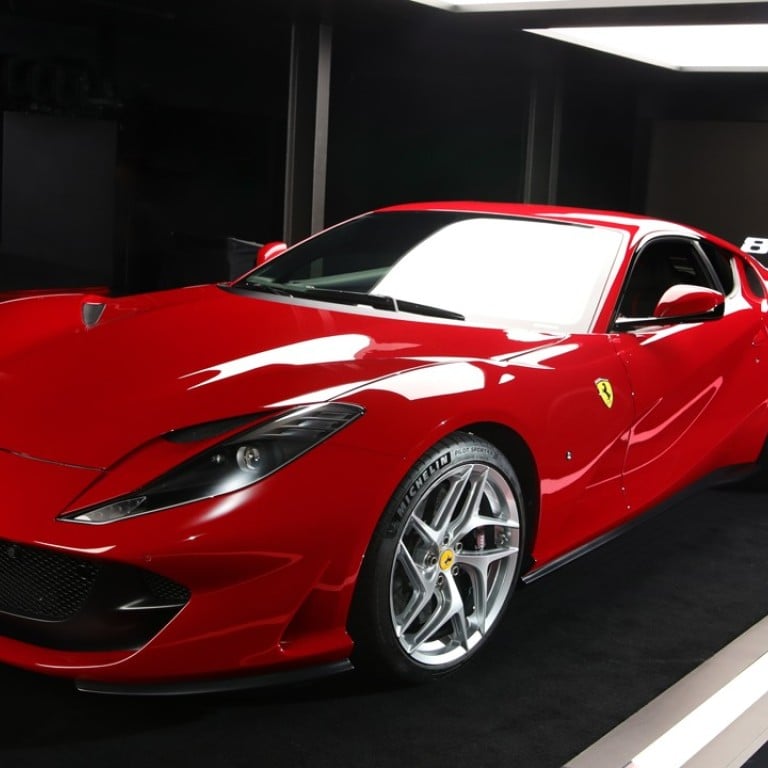 Ferrari’s 812 Superfast debuts in Hong Kong.