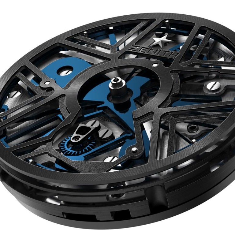 Zenith’s new oscillator is barely 0.5mm thick.