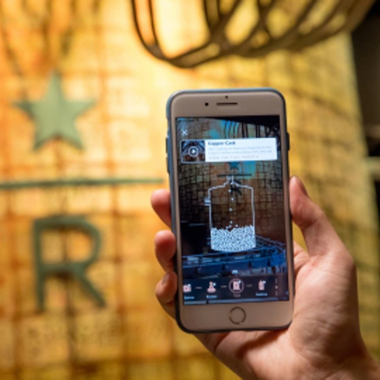 Starbucks opens its largest store to date in Shanghai.