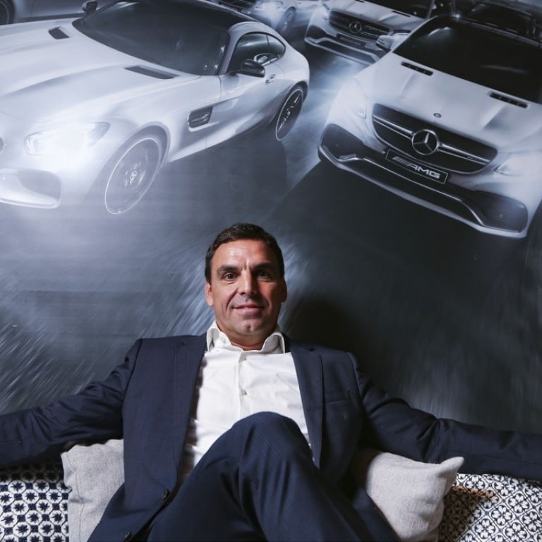 President and CEO of Mercedes-Benz Hong Kong, Andreas Binder. Photo: SCMP / Xiaomei Chen