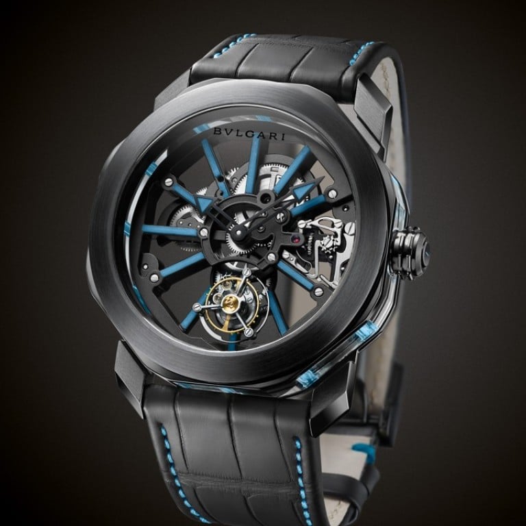 Bulgari’s Octo Tourbillon Sapphire is a celebration of the balance and beauty of the octagon.