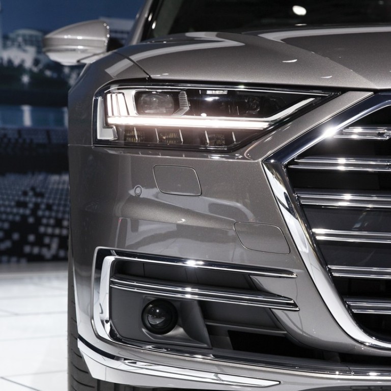The Audi AG A8 L Quattro vehicle Photo: Bloomberg