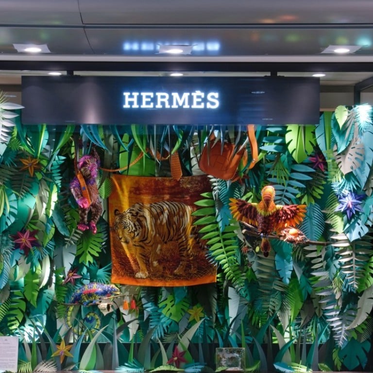 Hong Kong May 7 Hermes Store Stock Photo 301901585