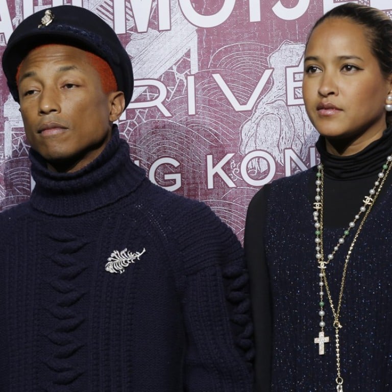Pharrell Williams and Helen Lasichanh