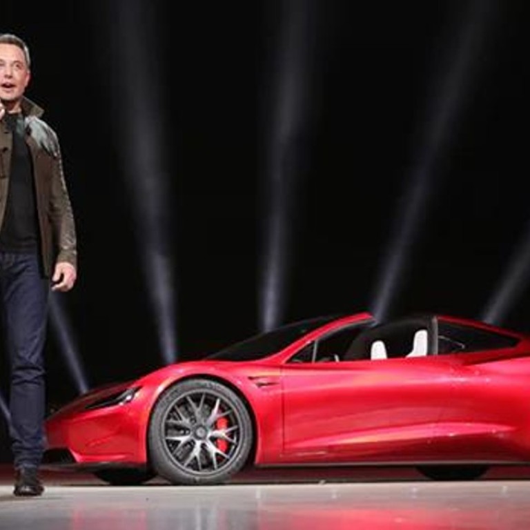 Elon Musk has agreed to work unpaid for a decade, after which he would be paid US$55.8 billion if Tesla becomes a US$650 billion company. Photo: EPA