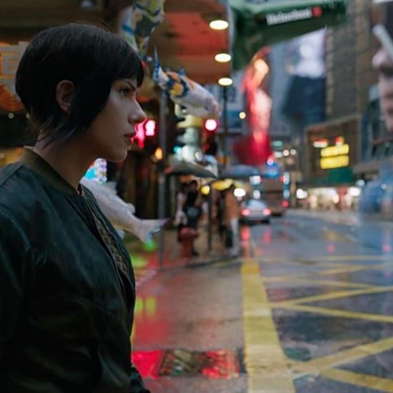 Scarlett Johansson in Ghost in the Shell. Photo: Paramount Pictures