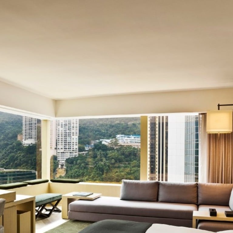 The view from a room in The Upper House in Admiralty.