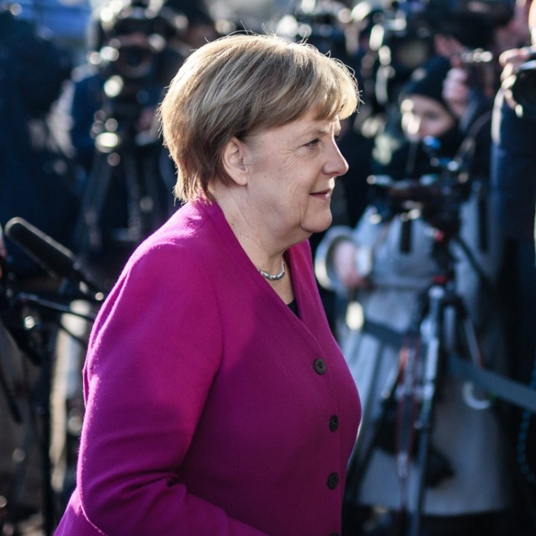 German Chancellor Angela Merkel Reaches Deal With Top Parties On ...