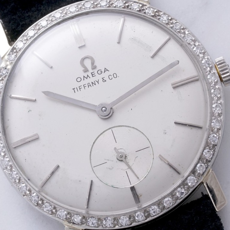 Elvis Presley’s Omega wristwatch, which will be auctioned in May in Geneva.