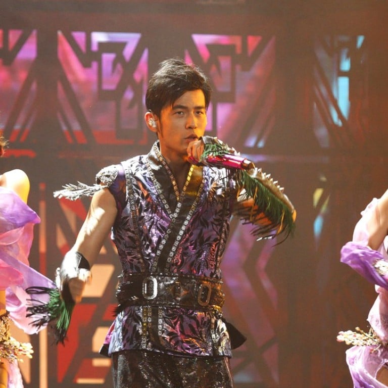 Jay Chou charms the audiences at his concert at AsiaWorld-Expo in November 2014.