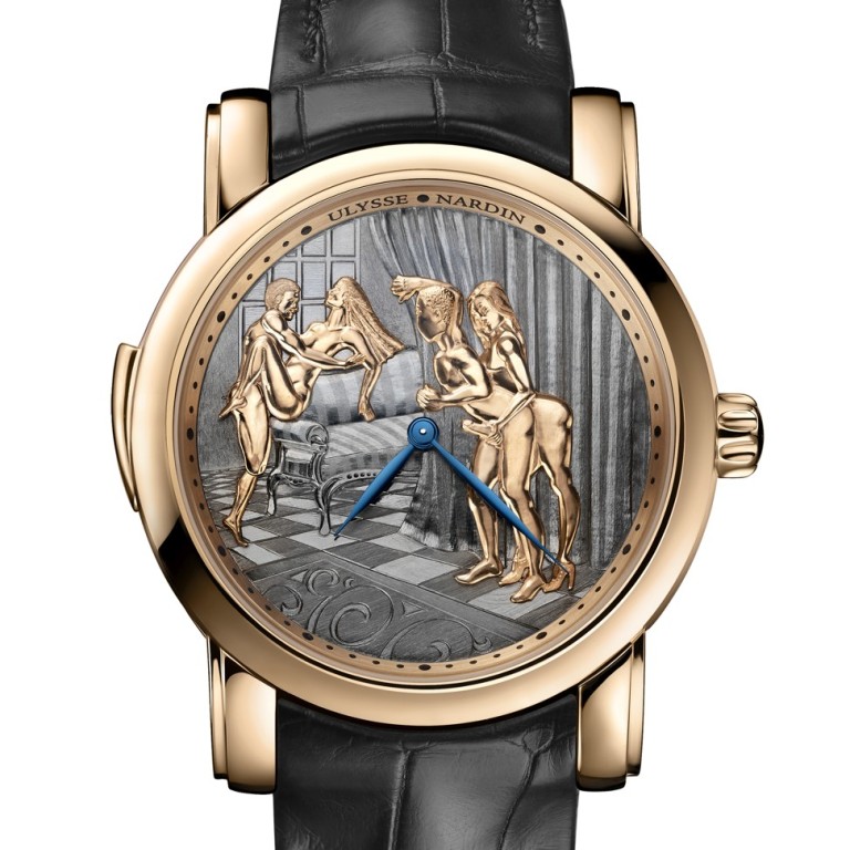 Ulysse Nardin s erotic watches show link between sex and new