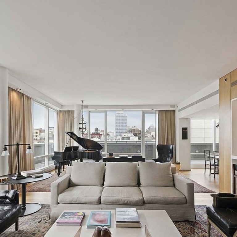 The Soho penthouse in New York, which singer Justin Timberlake and his wife Jessica Biel are hoping to sell for just under US$8 million. Photo: Stribling & Associates
