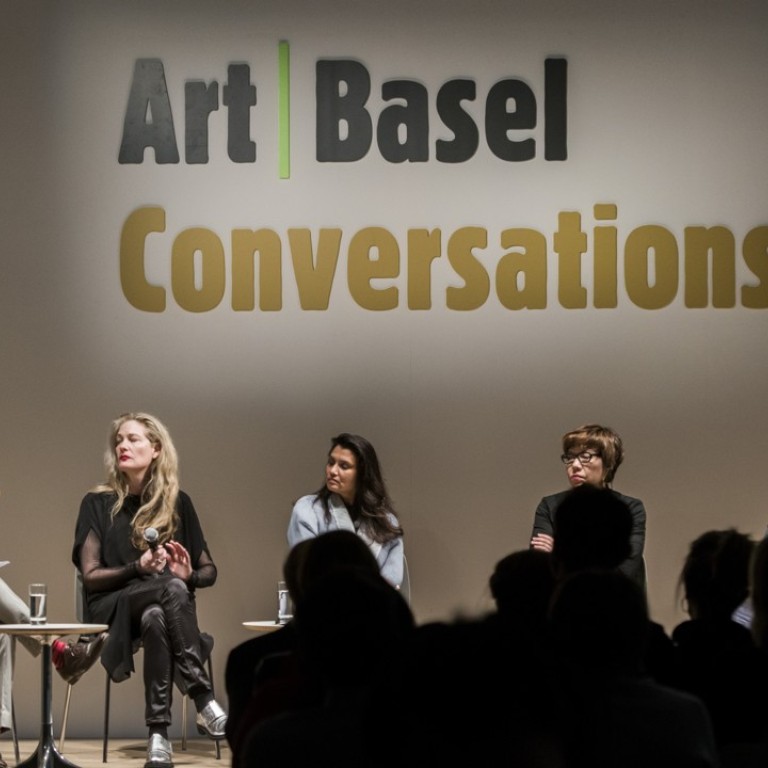 Art Basel’s Conversations panels invite artists, gallerists and collectors to discuss virtually every aspect of international contemporary art.