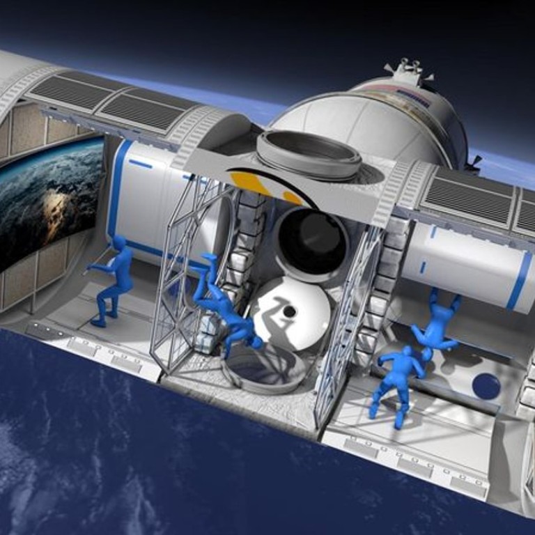 What the inside of the orbiting hotel may look like. Photo: Orion Span