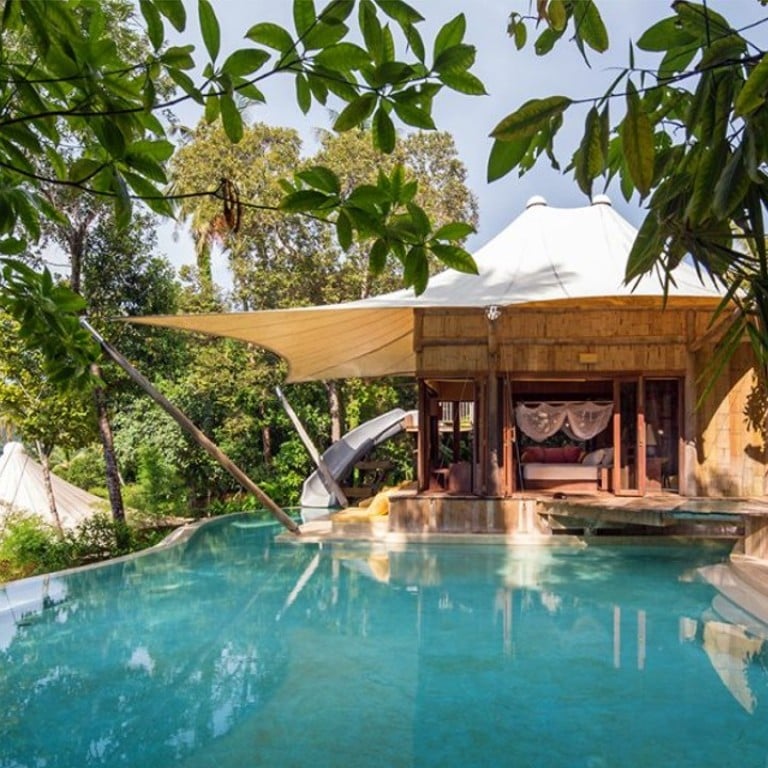 The guest pool at Soneva Kiri, Koh Kood in Thailand – one of six recommended eco-friendly holiday destinations.