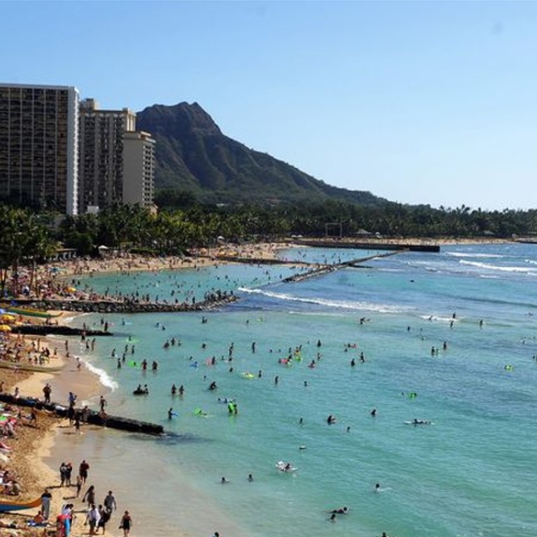 Honolulu’s Waikiki Beach. Photo: Jewel Samad/AFP