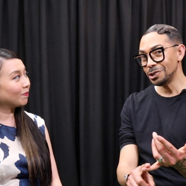 Lim Li Ying (left) discusses make-up with expert Romero Jennings, director of make-up artistry at MAC Cosmetics. Photo: Denise Ng