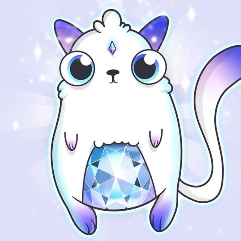 CryptoKitties is a popular blockchain game by Axiom Zen, in which players breed and trade virtual cats. Photo: CryptoKitties
