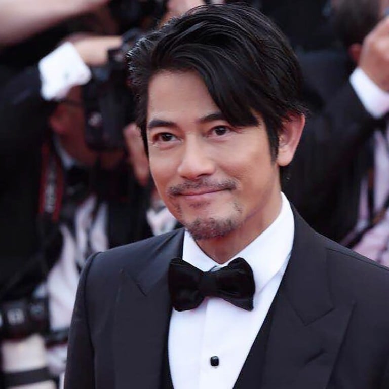 Aaron Kwok at Cannes International Film Festival 2018.