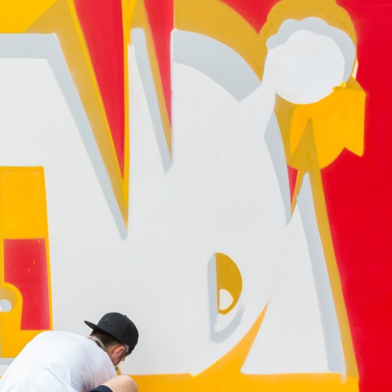 Roes’ graffiti creation for Fendi