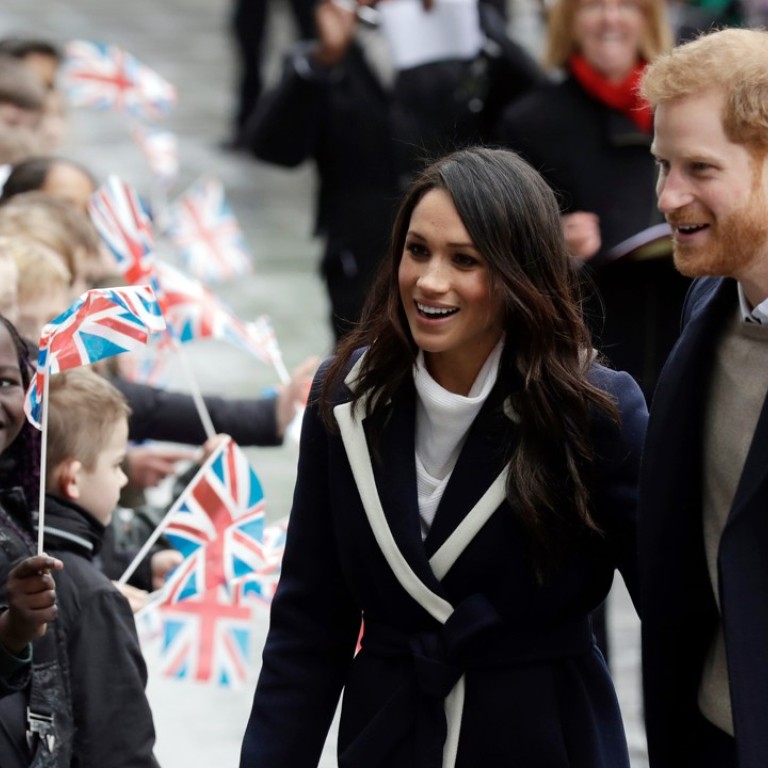 Britain's Prince Harry (right) and his fiancée, Meghan Markle, will be married at Windsor Castle on Saturday, May 19. Photo: AP