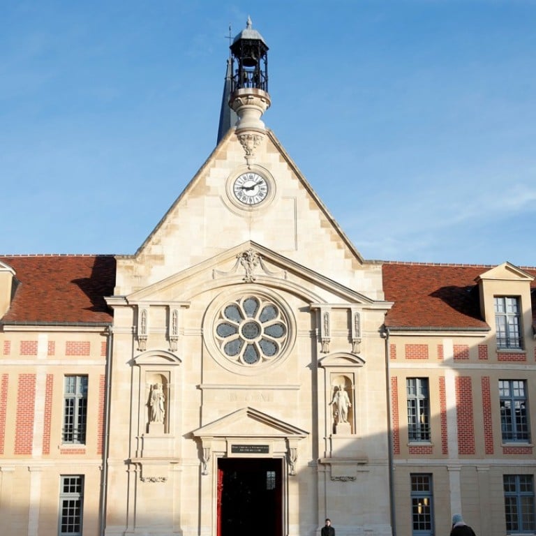 The headquarters of French luxury goods holding company Kering inside the former Laennec hospital in Paris, France. Balenciaga is owned by Kering. Photo: Reuters