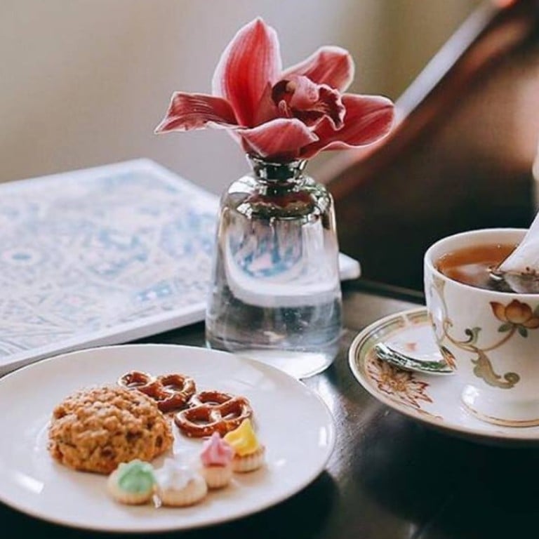The Library at Capella hotel on Singapore’s Sentosa Island, which serves a very British afternoon tea. Photo: Capella Singapore Facebook