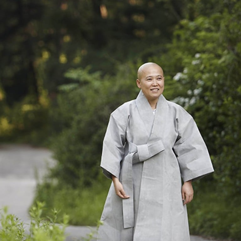 Buddhist nun Wookwan says ‘eating is not just about filling the stomach’. Photo: Wookwan