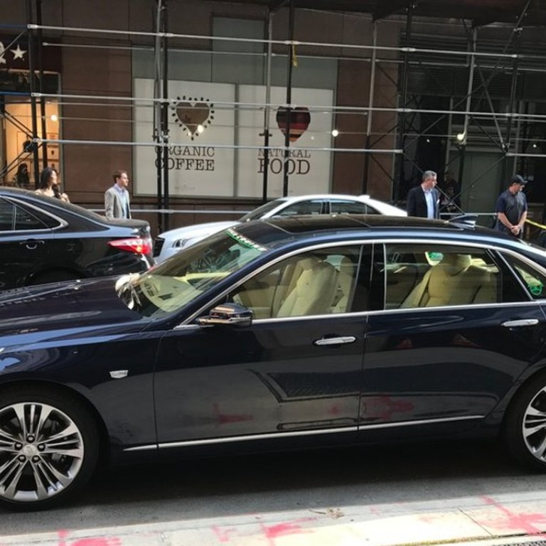 A Cadillac CT6 featuring the Super Cruise technology, which costs an additional US$5,000 for the upgrade. Photo: Matthew DeBord/Business Insider