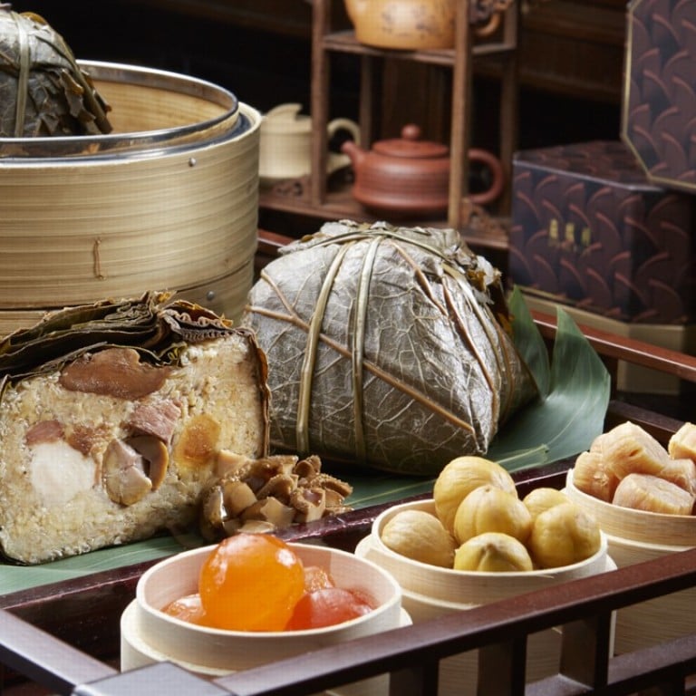 The Peninsula Hong Kong’s premium glutinous rice dumplings and deluxe glutinous rice dumplings, which are among our pick of the best luxury dumplings on offer in Hong Kong.