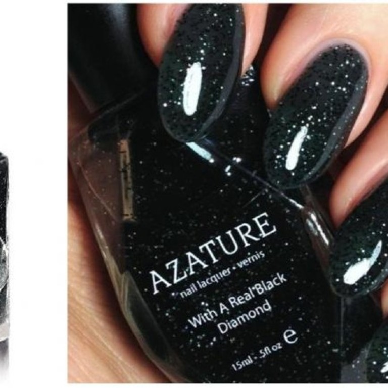 Buy AZATURE Black Diamond Nail Lacquer, Plum, 0.5 Fluid Ounce Online @  ₹3196 from ShopClues