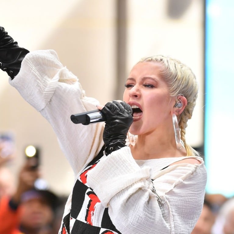 Christina Aguilera is back, performing songs from her new album ‘Liberation’ live on NBC’s ‘Today’ show last month. Photo: AFP/Angela Weiss