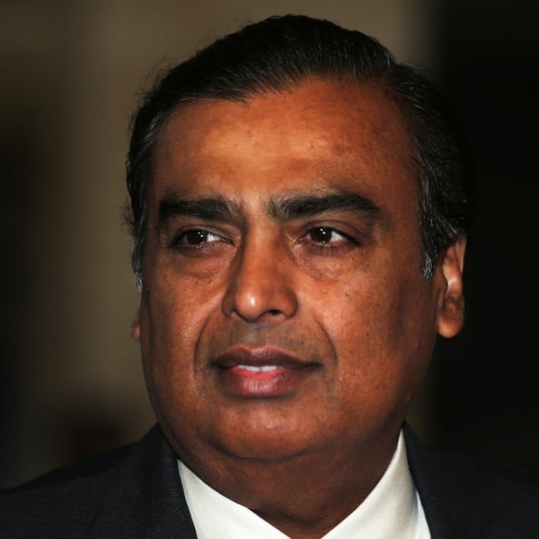 Mukesh Ambani, chairman and managing director of Reliance Industries, arrives at the company’s annual meeting in Mumbai, India on July 5, 2018. Photo: Francis Mascarenhas/ Reuters