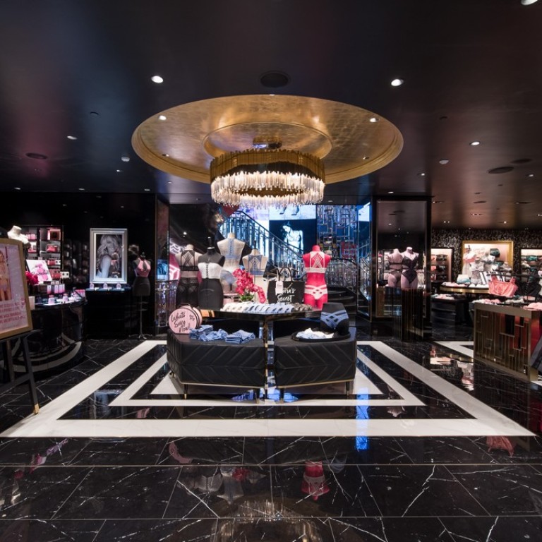 The ground floor of Victoria's Secret's new flagship store in Causeway Bay, Hong Kong