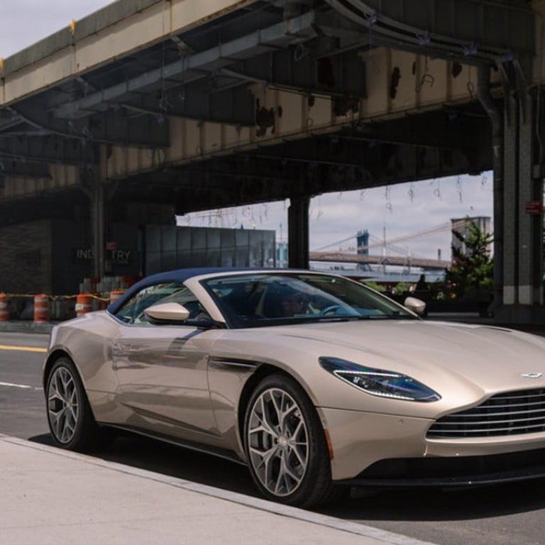The Aston Martin DB11 Volante makes an immediate impression at any speed. Photo: Hollis Johnson / Business Insider