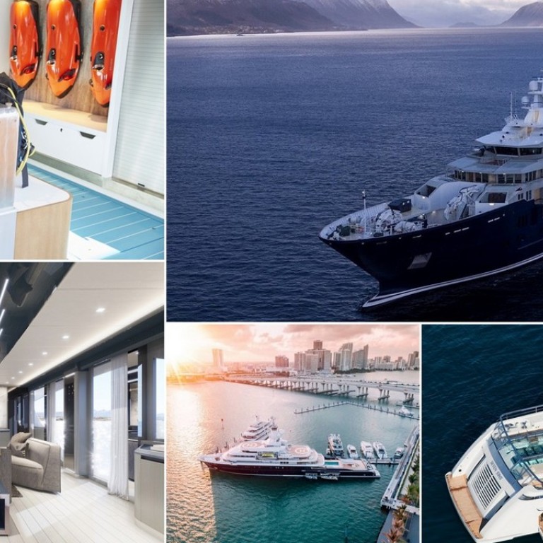 Unique features on superyachts include dive centres, glass swimming pools, and Swarovski decorated interiors. Photo: Luxurylaunches