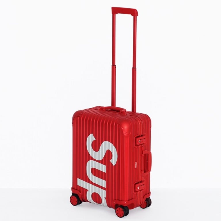 Rimowa X Supreme 82l luggage, Luxury, Bags & Wallets on Carousell