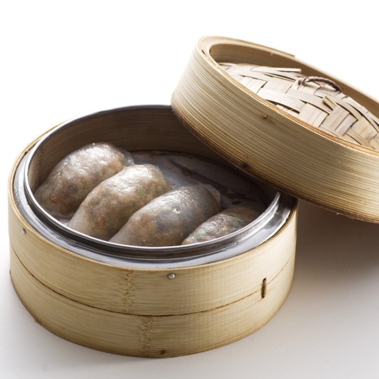 Ming Court serves up some amazing Chinese dishes, such as Omnipork steamed vegetarian dumplings.
