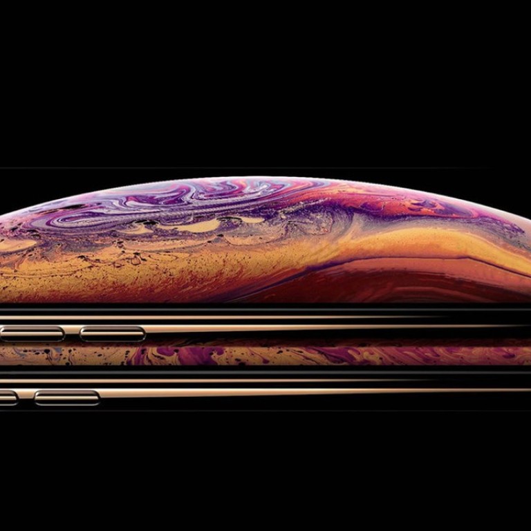 The new Apple phone – dubbed the iPhone XS – which will come in a choice of 5.8-inch and 6.5-inch organic light-emitting-diode screens and be available in a never-before-seen gold colour. Photo: 9TO5MAC/HYPEBEAST
