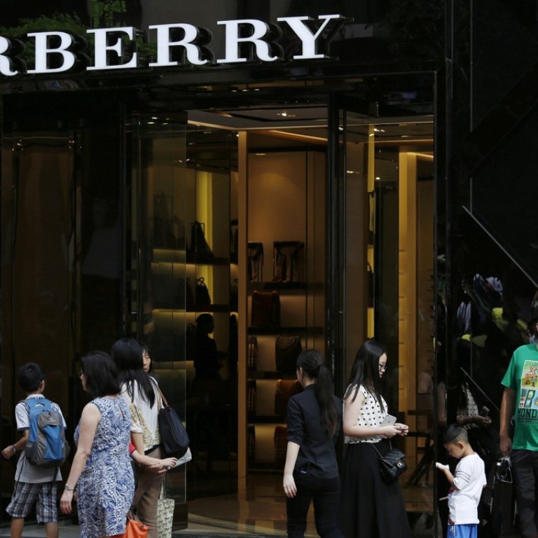British luxury brand Burberry says it wants to improve its socially responsible credentials by ending the practice of burning millions of pounds worth of unsold goods, and ending the use of real fur in its collections. Photo: Reuters