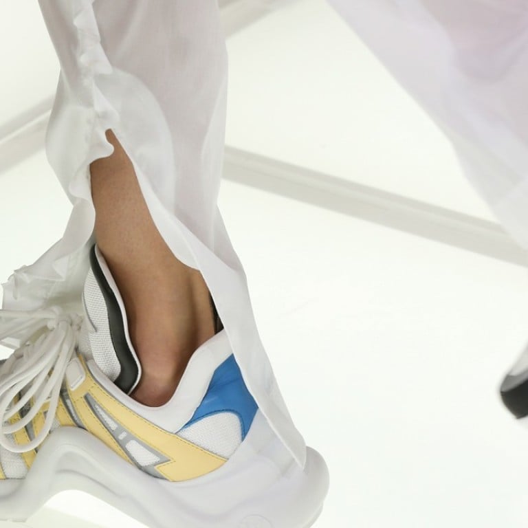 Louis Vuitton and adidas Eclipse NMD Hu Custom Sneaker