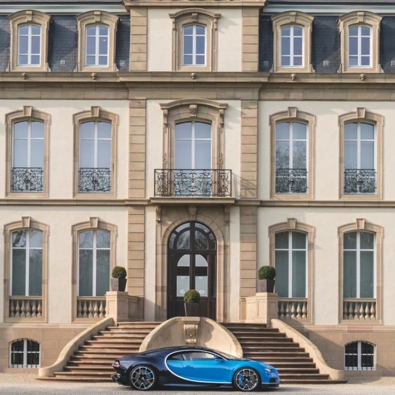 Bugatti’s Chiron at the company’s historic headquarters in Molsheim, in eastern France. Photo: Bugatti