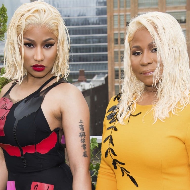 Nicki Minaj (left) and her mother Carol Maraj attend Tuesday’s Oscar de la Renta show during New York Fashion Week. Photo: Invision/AP